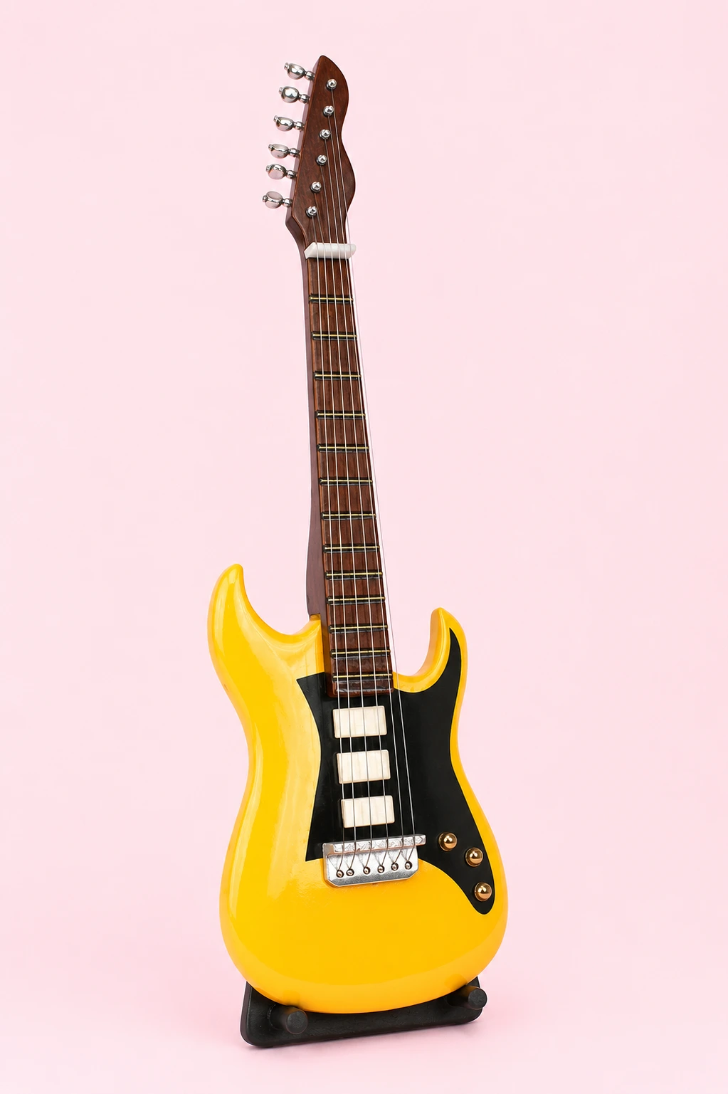 Yellow Electric Guitar