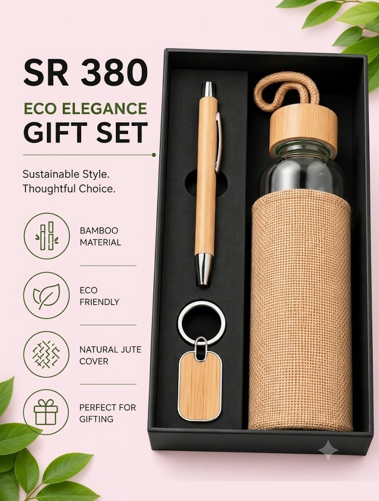 Premium Eco-Friendly Bamboo Gift Set