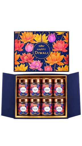 The Regal Indulgence – 8-Jar Dry Fruit Assortment